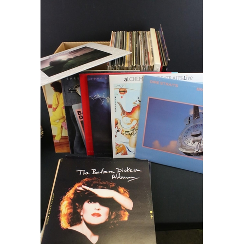 691 - Vinyl - Approx 80 Rock & Pop LPs plus one box set including Roxy Music, Blondie, Dire Straits, Elkie... 