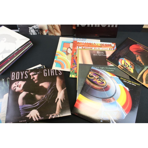 696 - Vinyl - Approx 80 Rock & Pop LPs including Peter Gabriel, ELO, The Jam, Steve Hackett, Billy Fury, G... 