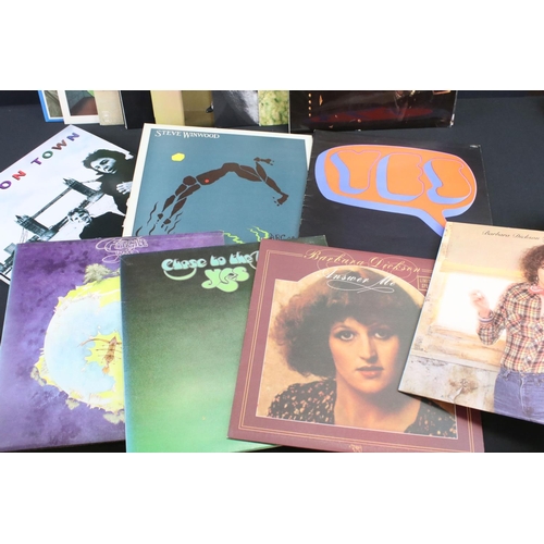 697 - Vinyl - Approx 80 Rock & Pop LP's including Yes, Gary Puckett, Alan Price, The Ventures, Gerry Raffe... 