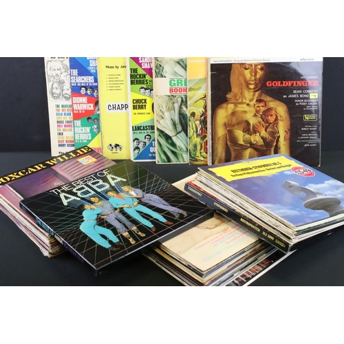 700 - Vinyl - Approx 70 LP's spanning genres and decades including Miles Davis, Roger Daltrey, Spiders Fro... 