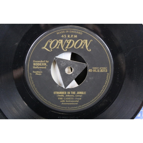 335 - Vinyl - The Cadets - Stranded In The Jungle (Original UK 1st pressing Gold lettering, Tri-Centre lab... 