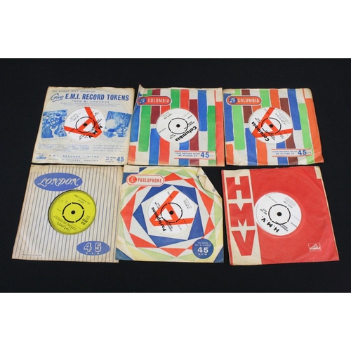 348 - Vinyl - 30 Original UK 1st pressings Demos Promos on various labels, including many rarities and man... 