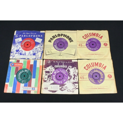 351 - Vinyl - Over 50 mainly late 1950’s early 1960’s Original Uk singles on various labels, with many Roc... 