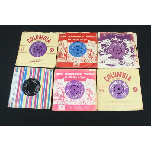 351 - Vinyl - Over 50 mainly late 1950’s early 1960’s Original Uk singles on various labels, with many Roc... 