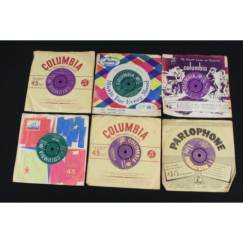 351 - Vinyl - Over 50 mainly late 1950’s early 1960’s Original Uk singles on various labels, with many Roc... 