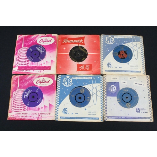 352 - Vinyl - Over 60 mainly late 1950’s early 1960’s Original Uk singles on various labels, with many Roc... 