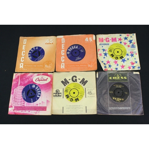 353 - Vinyl - Over 100 mainly late 1950’s early 1960’s Original Uk singles on various labels, with many Ro... 