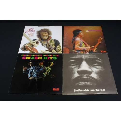 565 - Vinyl - 21 Jimi Hendrix LP's including Electric Ladyland, Isle Of Wight, Smash Hits, The Singles Alb... 