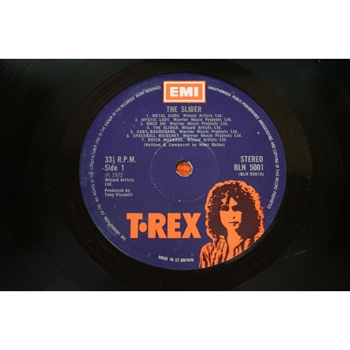 385 - Vinyl - 3 T-Rex LPs to include Electric Warrior (FLY HIFLY6), The Slider (BLN 5001), Across The Airw... 