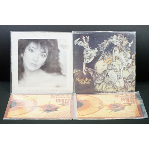 388 - Vinyl - 4 Kate Bush LPs to include The Kick Inside x 2 (UK and German pressings), The Whole Story (s... 