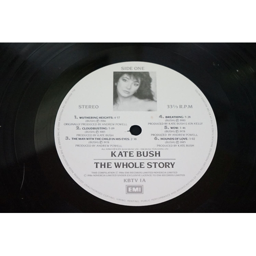 388 - Vinyl - 4 Kate Bush LPs to include The Kick Inside x 2 (UK and German pressings), The Whole Story (s... 