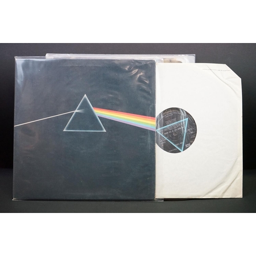 393 - Vinyl - 10 Pink Floyd LPs to include Animals (SHVL 815), Dark Side Of The Moon (SHVL 804) no inserts... 