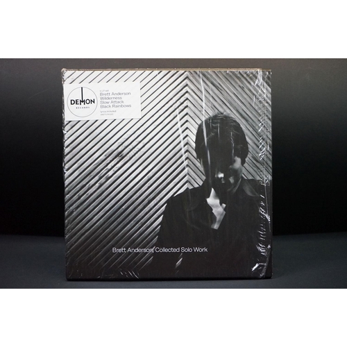 401 - Vinyl - Brett Anderson Collected Solo Work 4 LP Box Set on Demon Records BRETTLPBOX01, with opened s... 