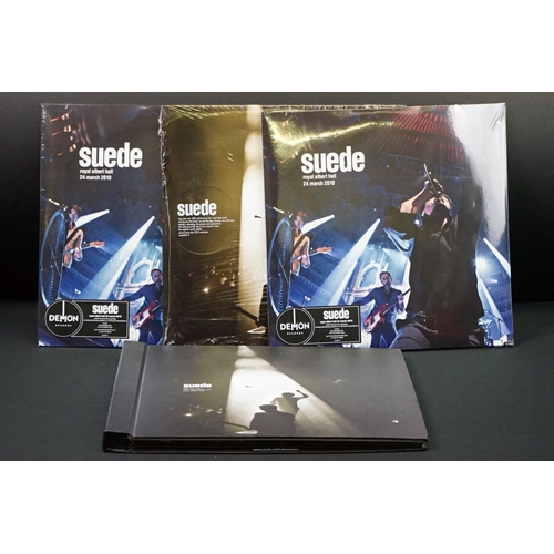 402 - Vinyl - Four Suede LPs & Box Sets to include 2 x Dog Man Star 20th Anniversary Live Royal Albert Hal... 