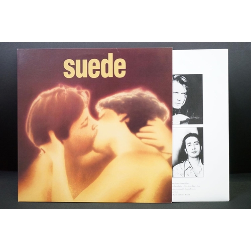 403 - Vinyl - Seven recent release Suede LPs on Demon Records to include Sci-Fi Lullabies, self titled, Co... 