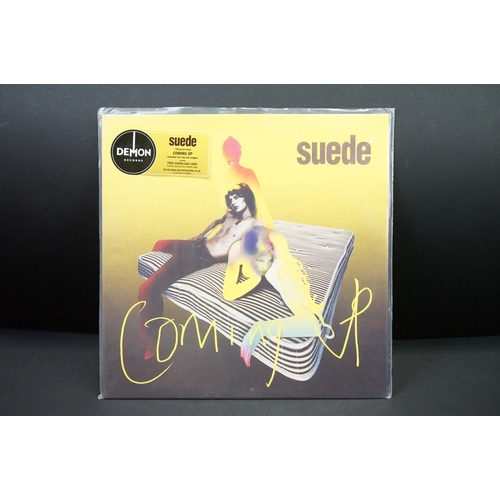 403 - Vinyl - Seven recent release Suede LPs on Demon Records to include Sci-Fi Lullabies, self titled, Co... 