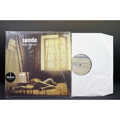 403 - Vinyl - Seven recent release Suede LPs on Demon Records to include Sci-Fi Lullabies, self titled, Co... 