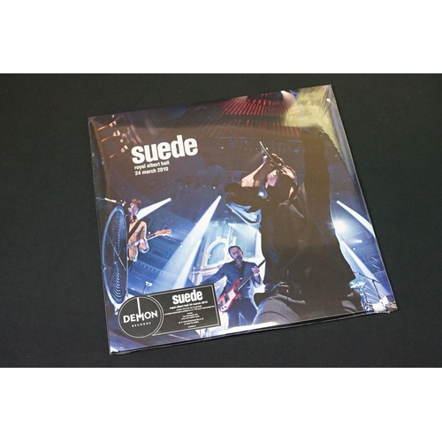 404 - Vinyl / CD / DVD - Four Suede LPs to include The Blue Hour 2LP 2 CD Box Set 9 (sealed with small spl... 