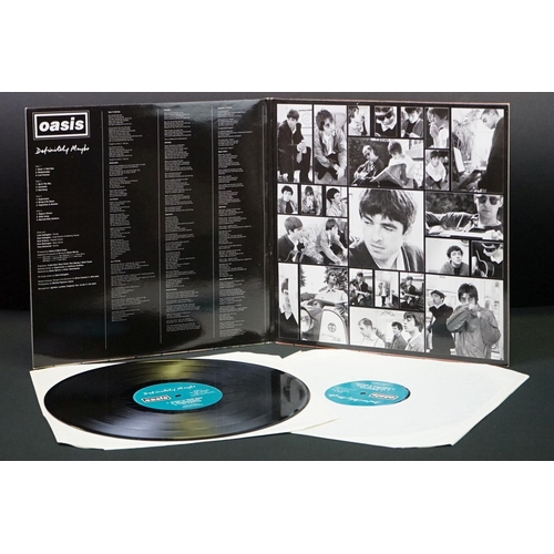 410 - Vinyl - Oasis Definitely Maybe LP on Creation CRELP169, small price sticker to cover, ex