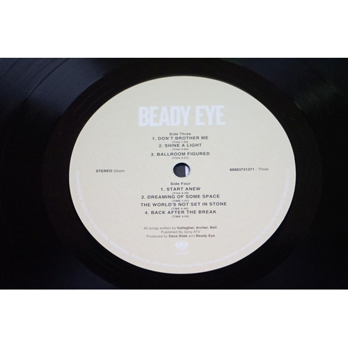 414 - Vinyl - Beady Eye Be LP on Columbia 88883721371, sleeve ex with opened seal and sticker to front, vi... 