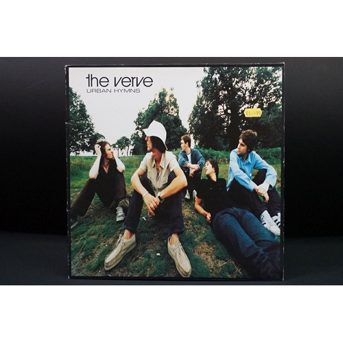 415 - Vinyl - The Verve Urban Hymns LP on Hutt HUTLP45 2LP with inner sleeves, sleeves ex with spine wear,... 