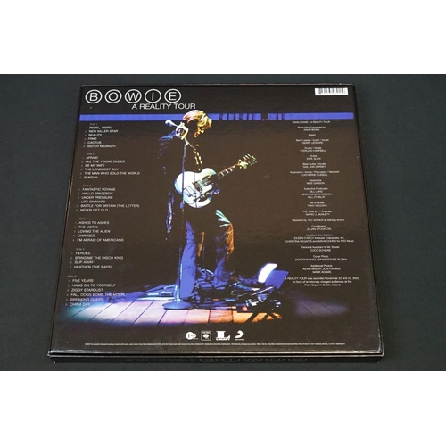 419 - Vinyl - David Bowie A Reality Tour 3 LP Box Set, complete and ex, plus David Life 3LP Set on Parloph... 