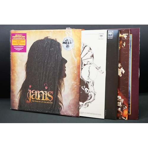 421 - Vinyl - Janis Joplin The Classic LP Collection 4LP Box Set complete and ex with opened seal