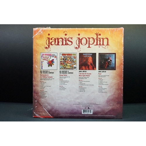 421 - Vinyl - Janis Joplin The Classic LP Collection 4LP Box Set complete and ex with opened seal