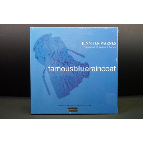 424 - Vinyl - Sealed ltd edn Jennifer Warnes The Songs of Leonard Cohen Famous Blue Raincoat 20th Annivers... 