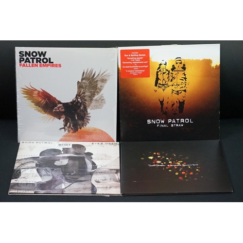 427 - Vinyl - Four Snow Patrol LPs to include Final Straw on Polydor 9866073 (sleeve with edge and spine w... 