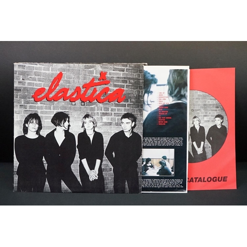 447 - Vinyl - Elastica self titled LP DGC24728 US version on Geffen with booklet plus 6 Track EP and 4 x 1... 