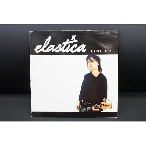 447 - Vinyl - Elastica self titled LP DGC24728 US version on Geffen with booklet plus 6 Track EP and 4 x 1... 