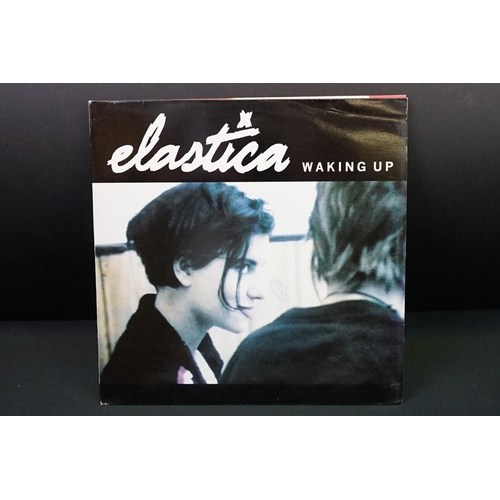 447 - Vinyl - Elastica self titled LP DGC24728 US version on Geffen with booklet plus 6 Track EP and 4 x 1... 