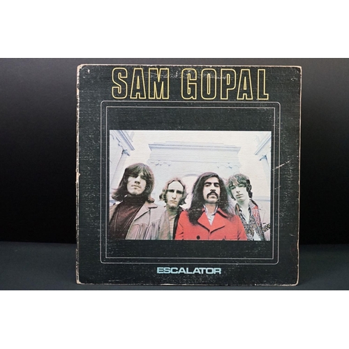 501 - Vinyl - Sam Gopal Escalator on Stable Records SLE 8001, gatefold sleeve.  Sleeve G- with poor spine,... 