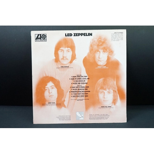 504 - Vinyl - 2 Led Zeppelin LP's to include One (588171) Stereo, plum label, Warner Bros Arts Jewel Music... 