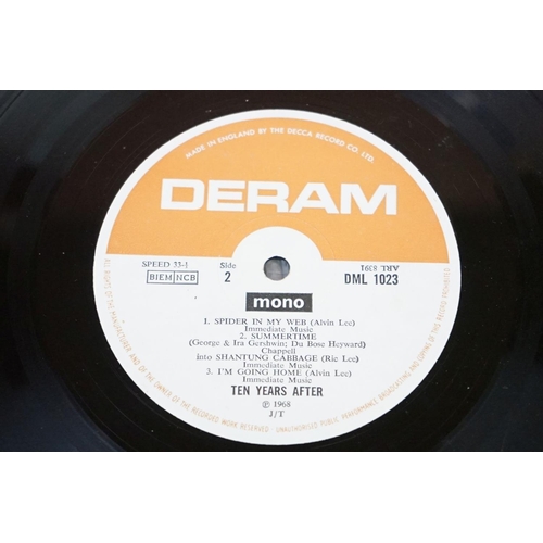 516 - Vinyl - Ten Years After Undead on Deram DML 1023 mono brown and white Deram labels, marks to side 2.... 