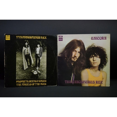 716 - Vinyl - 2 Original UK 1st pressings Tyrannosaurus Rex albums – Unicorn (1969 UK 1st Pressing Stereo ... 