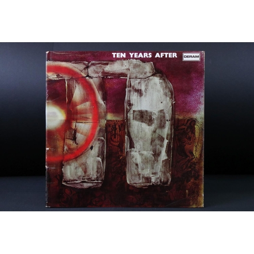 525 - Vinyl - Ten Years After Stonehenge SML 1029.  Stereo, red and white Deram label.  Vg+