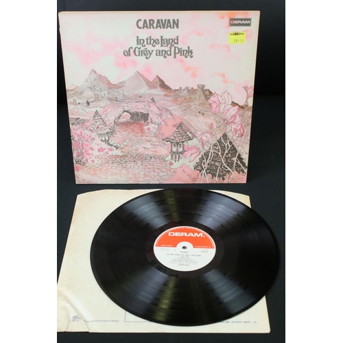 529 - Vinyl - Caravan In The Land Of The Grey And Pink on Deram SDL R1.  Stereo, red & white Deram label. ... 