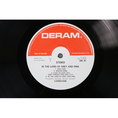 529 - Vinyl - Caravan In The Land Of The Grey And Pink on Deram SDL R1.  Stereo, red & white Deram label. ... 