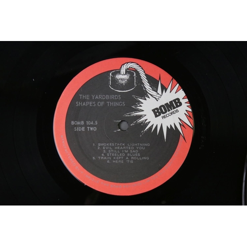 607 - Vinyl - 2 Yardbirds LPs to include Five Live Yardbirds (Decal LIK 55) 1989 reissue digitally remaste... 