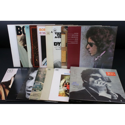 540 - Vinyl & CD - 15 Bob Dylan LP's to include Bringing It All Back Home, John Wesley Harding, Freewheeli... 