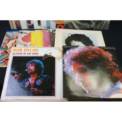 541 - Vinyl - 16 Bob Dylan LP's to include The Times They Are A Changin, Oh Mercy, Self Portrait, Nashvill... 