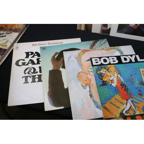 541 - Vinyl - 16 Bob Dylan LP's to include The Times They Are A Changin, Oh Mercy, Self Portrait, Nashvill... 