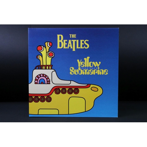 617 - Vinyl - The Beatles Yellow Submarine on Apple 521 4811.  Gatefold sleeve, yellow vinyl.  Ex+