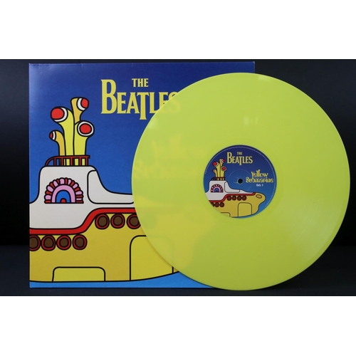 617 - Vinyl - The Beatles Yellow Submarine on Apple 521 4811.  Gatefold sleeve, yellow vinyl.  Ex+