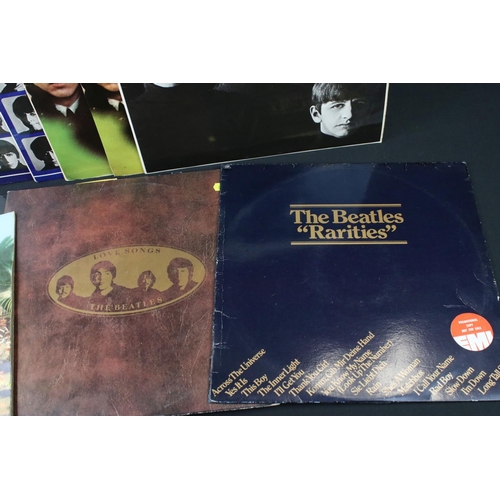 621 - Vinyl - 14 The Beatles LPs to include With The Beatles, For Sale (mono and stereo), A Hard Days Nigh... 