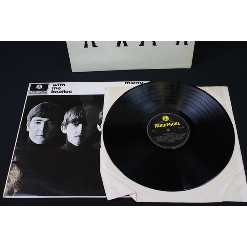 623 - Vinyl - 4 Beatles LPs to include With The Beatles (PMC 1206), Help! (PMC 1255), Rubber Soul (PMC 126... 