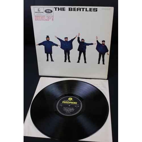 623 - Vinyl - 4 Beatles LPs to include With The Beatles (PMC 1206), Help! (PMC 1255), Rubber Soul (PMC 126... 