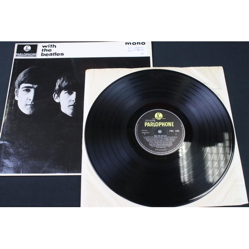 624 - Vinyl - 4 The Beatles LPs to include With The Beatles (PAC 1206), Rubber Soul (PMC 1267), Collection... 